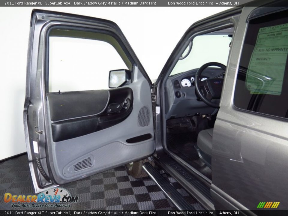 2011 Ford Ranger XLT SuperCab 4x4 Dark Shadow Grey Metallic / Medium Dark Flint Photo #21
