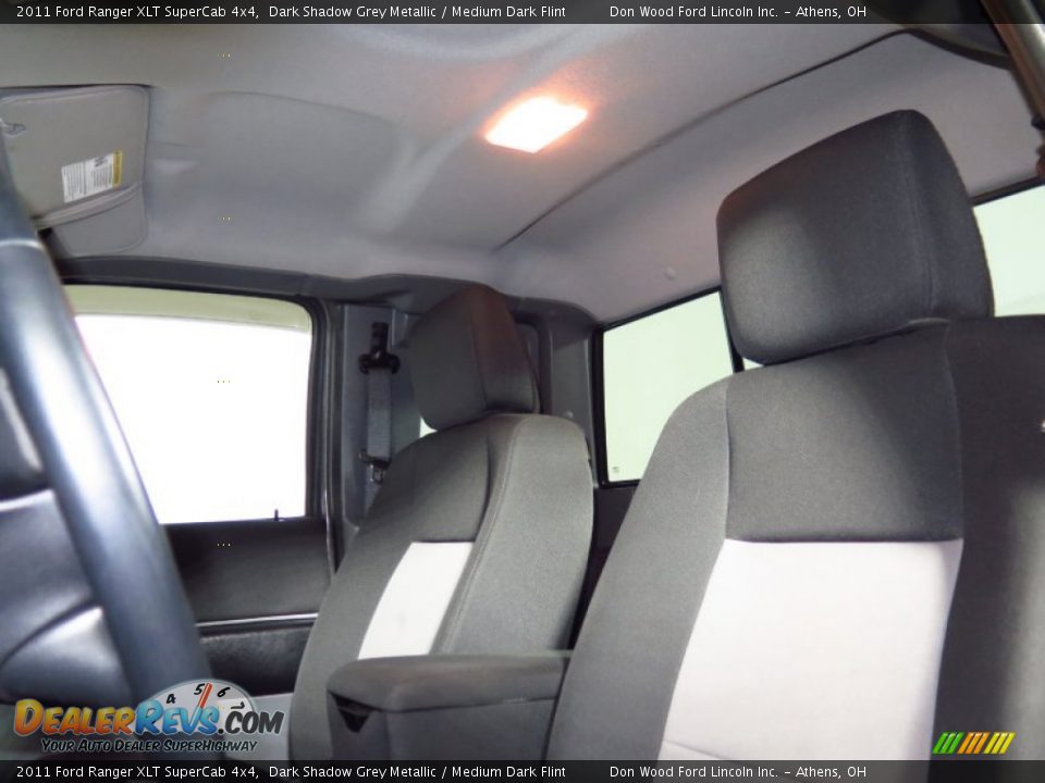 2011 Ford Ranger XLT SuperCab 4x4 Dark Shadow Grey Metallic / Medium Dark Flint Photo #22