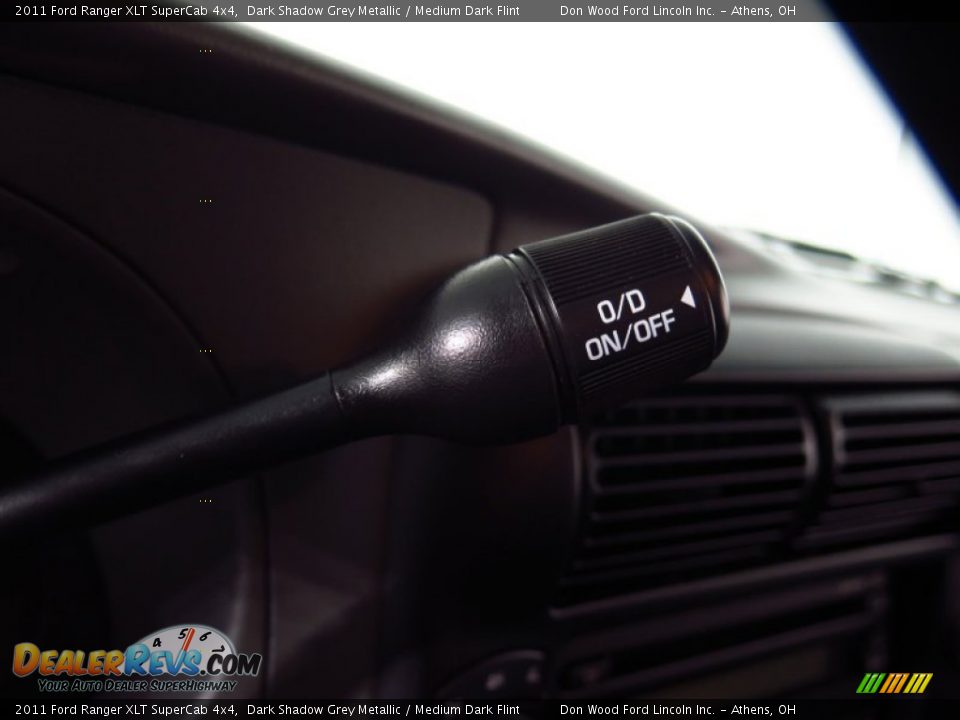 2011 Ford Ranger XLT SuperCab 4x4 Dark Shadow Grey Metallic / Medium Dark Flint Photo #25