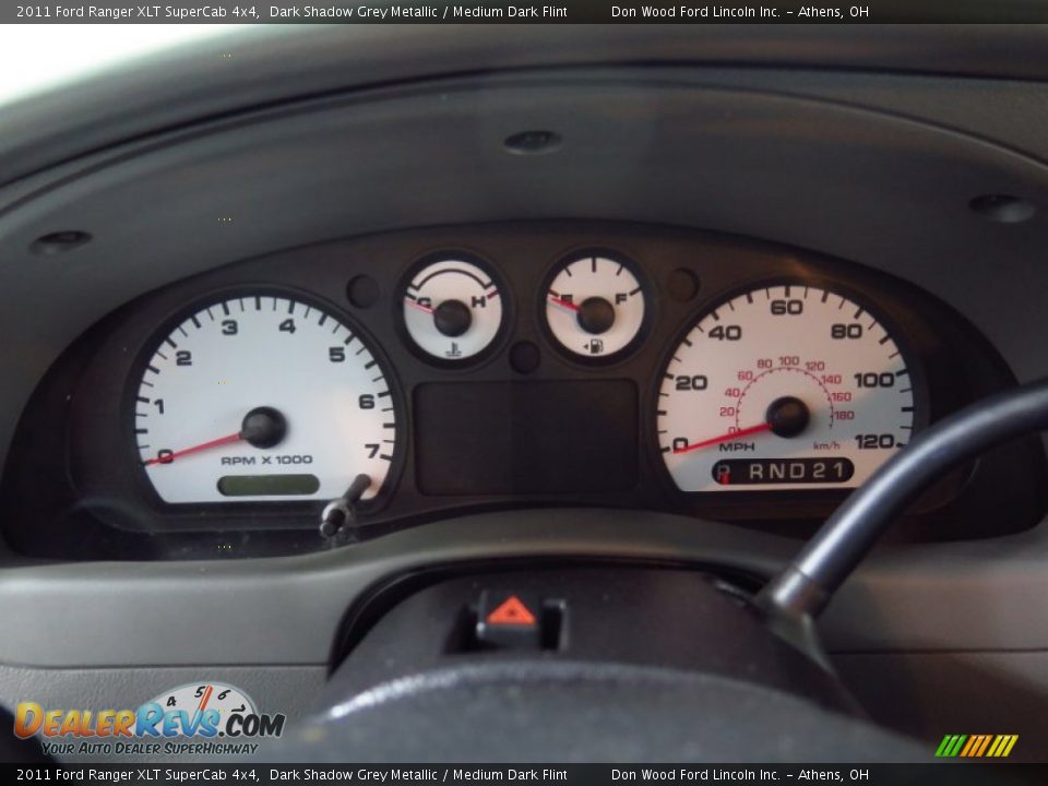 2011 Ford Ranger XLT SuperCab 4x4 Dark Shadow Grey Metallic / Medium Dark Flint Photo #26