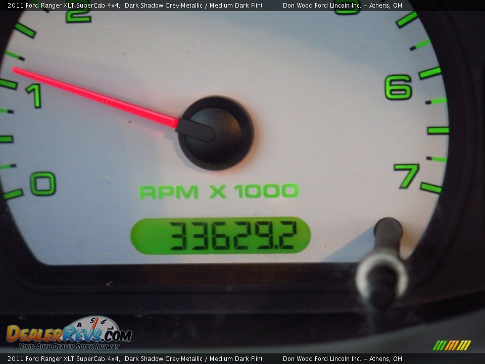 2011 Ford Ranger XLT SuperCab 4x4 Dark Shadow Grey Metallic / Medium Dark Flint Photo #27