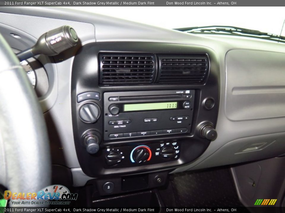 2011 Ford Ranger XLT SuperCab 4x4 Dark Shadow Grey Metallic / Medium Dark Flint Photo #28