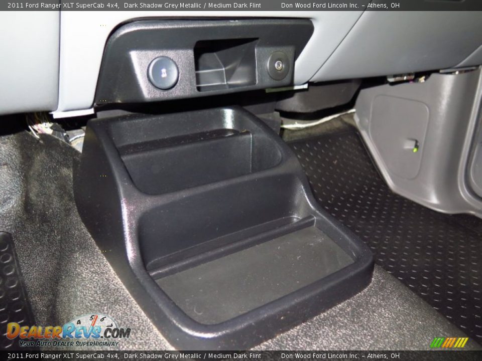 2011 Ford Ranger XLT SuperCab 4x4 Dark Shadow Grey Metallic / Medium Dark Flint Photo #30