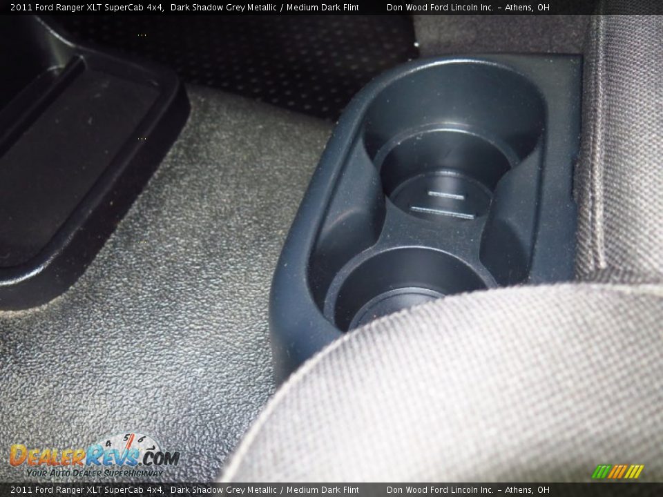 2011 Ford Ranger XLT SuperCab 4x4 Dark Shadow Grey Metallic / Medium Dark Flint Photo #31
