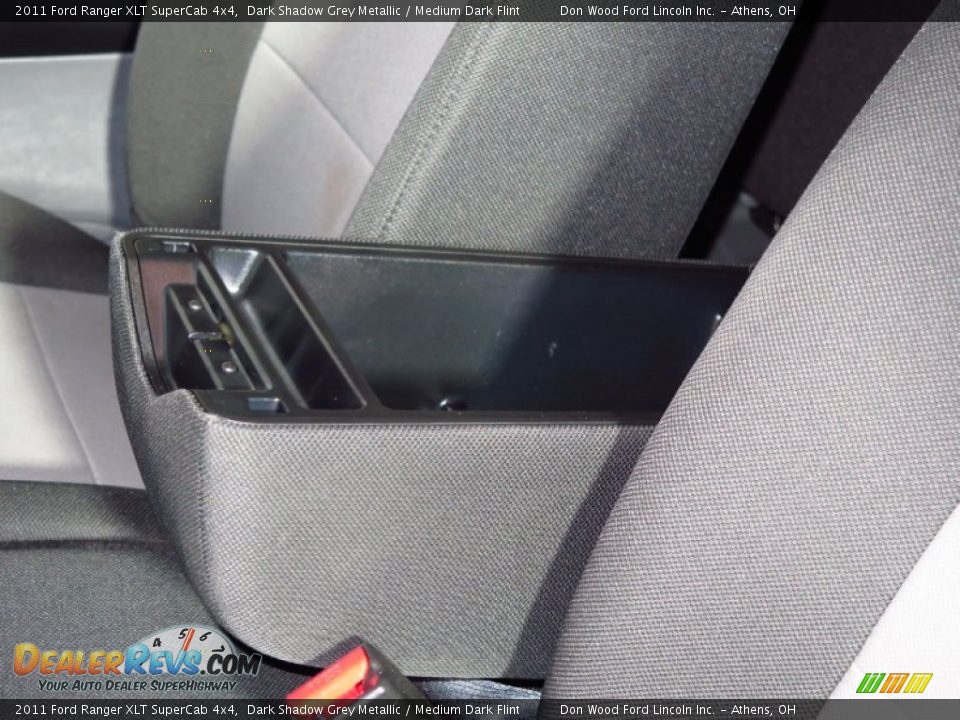 2011 Ford Ranger XLT SuperCab 4x4 Dark Shadow Grey Metallic / Medium Dark Flint Photo #33