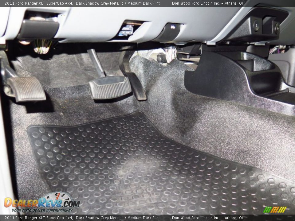 2011 Ford Ranger XLT SuperCab 4x4 Dark Shadow Grey Metallic / Medium Dark Flint Photo #36