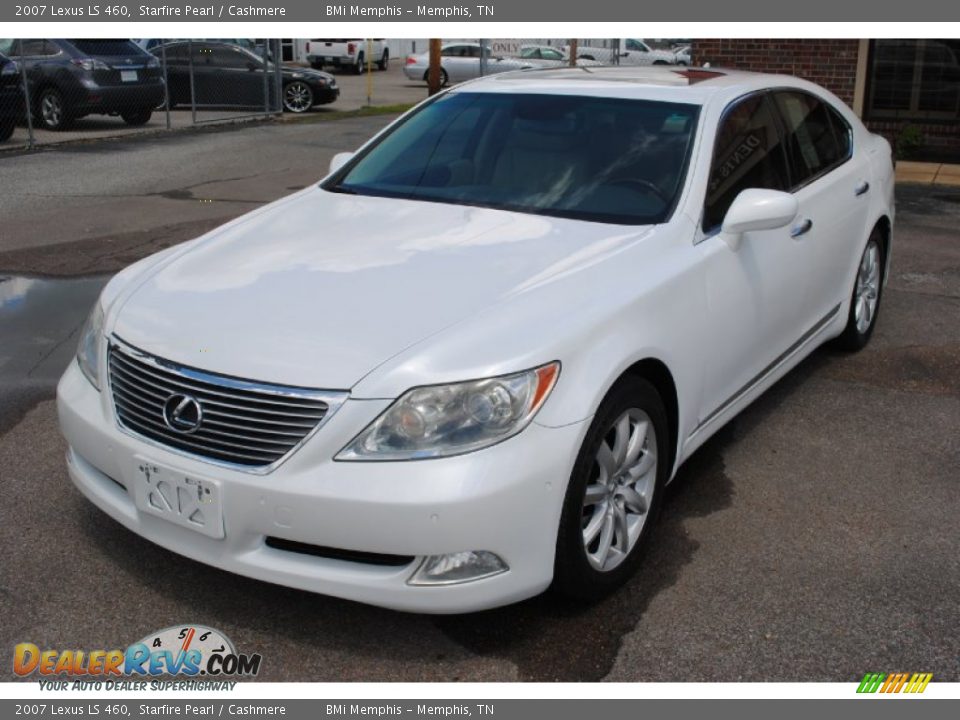2007 Lexus LS 460 Starfire Pearl / Cashmere Photo #1