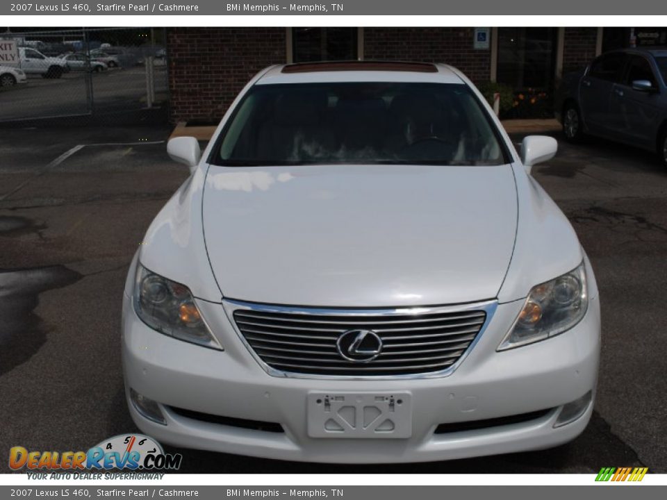 2007 Lexus LS 460 Starfire Pearl / Cashmere Photo #8