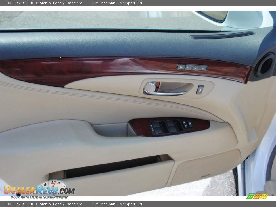 2007 Lexus LS 460 Starfire Pearl / Cashmere Photo #9