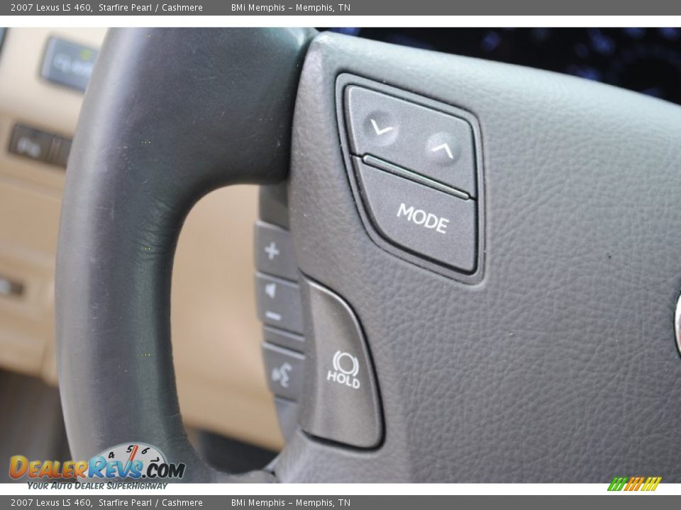 2007 Lexus LS 460 Starfire Pearl / Cashmere Photo #14