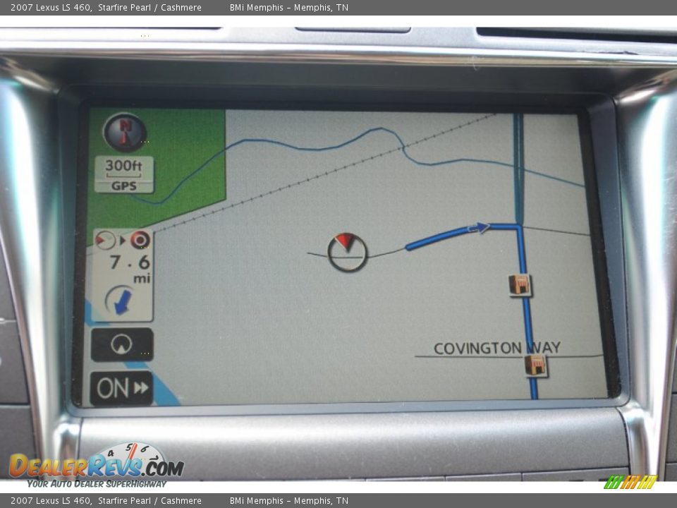 2007 Lexus LS 460 Starfire Pearl / Cashmere Photo #17