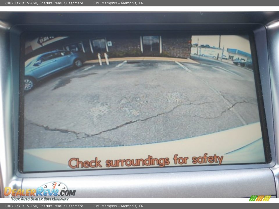 2007 Lexus LS 460 Starfire Pearl / Cashmere Photo #18