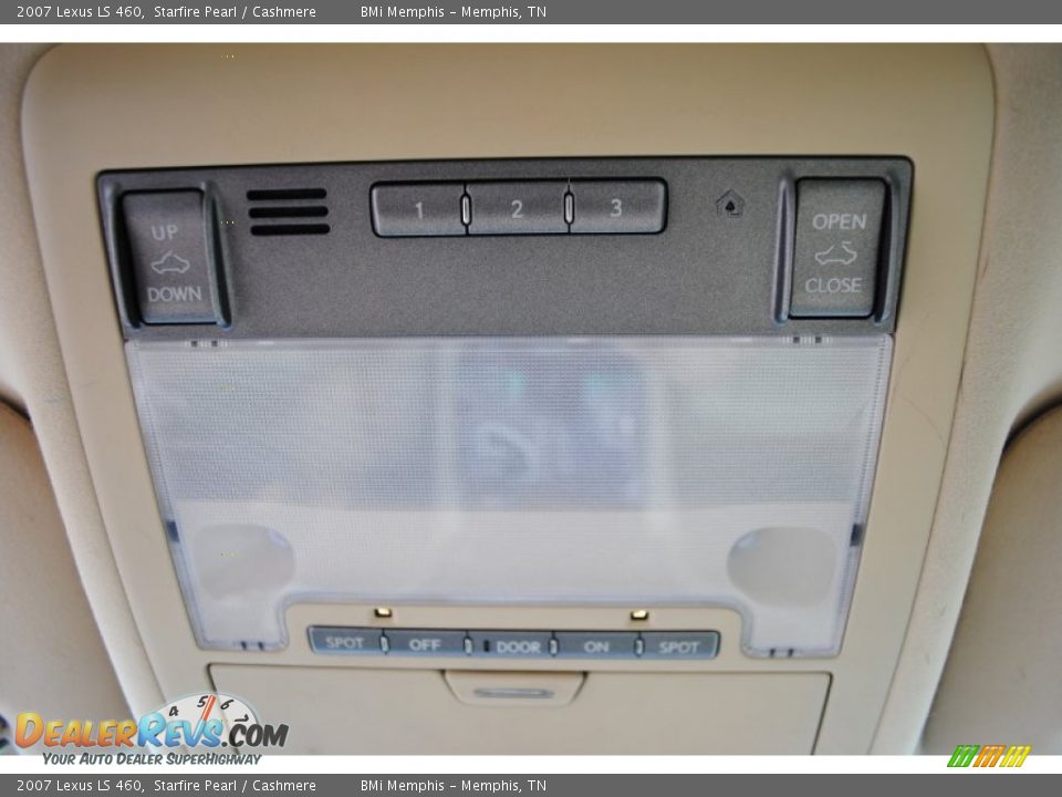 2007 Lexus LS 460 Starfire Pearl / Cashmere Photo #19