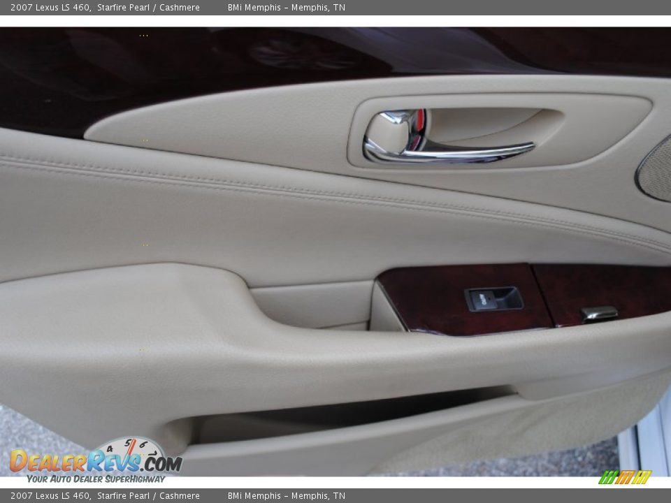 2007 Lexus LS 460 Starfire Pearl / Cashmere Photo #22