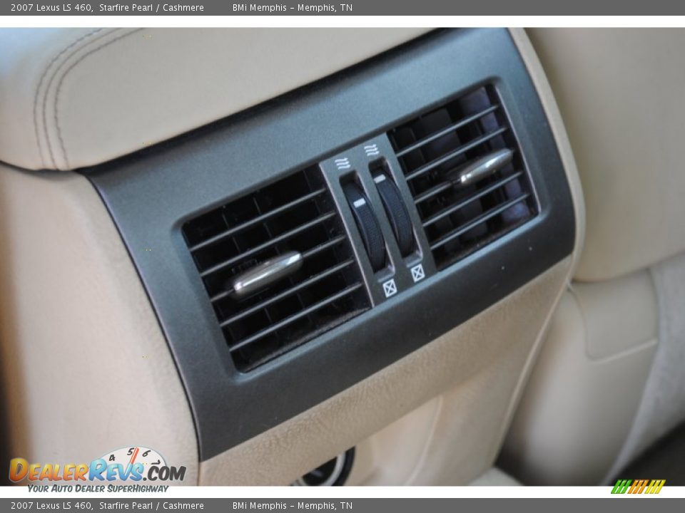 2007 Lexus LS 460 Starfire Pearl / Cashmere Photo #24