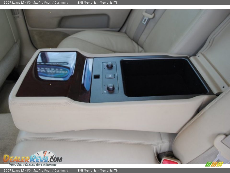 2007 Lexus LS 460 Starfire Pearl / Cashmere Photo #25