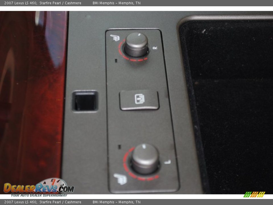 2007 Lexus LS 460 Starfire Pearl / Cashmere Photo #26