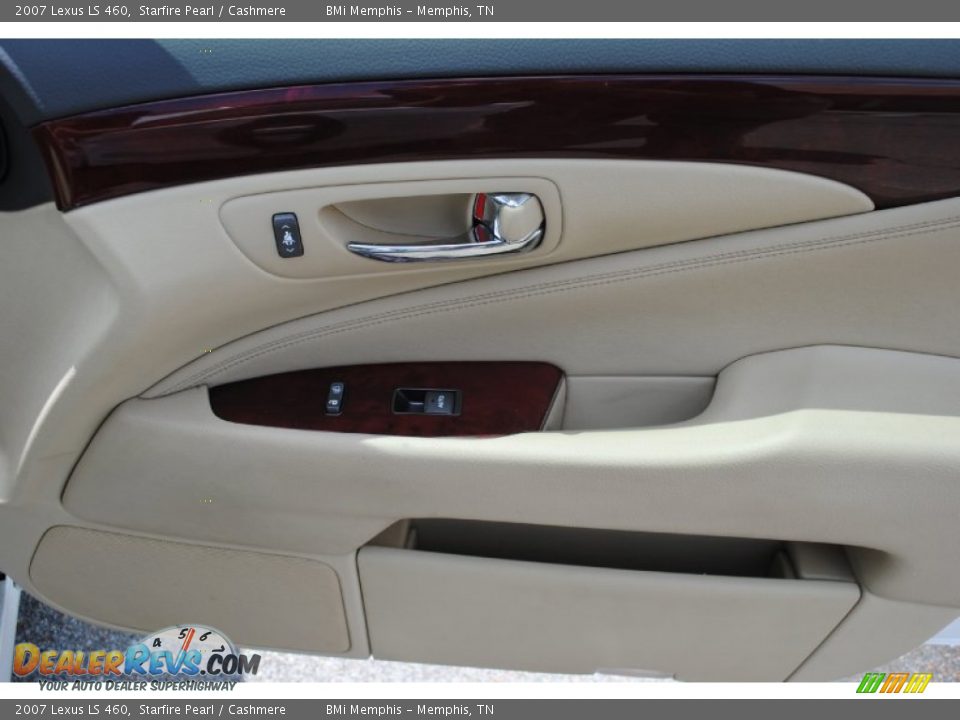 2007 Lexus LS 460 Starfire Pearl / Cashmere Photo #29