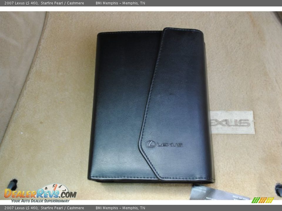 2007 Lexus LS 460 Starfire Pearl / Cashmere Photo #32