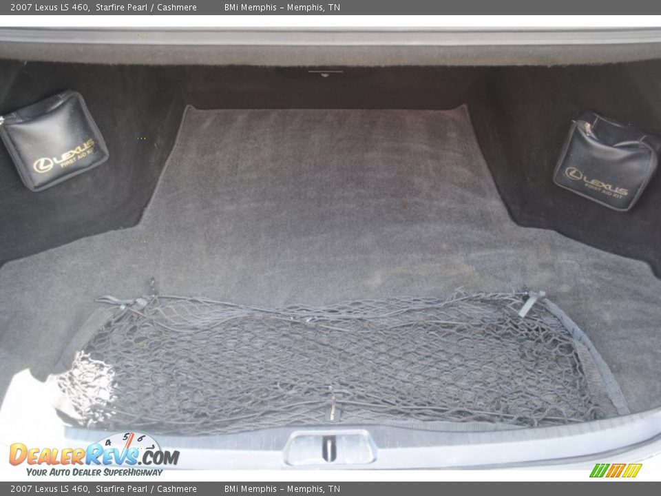 2007 Lexus LS 460 Starfire Pearl / Cashmere Photo #34