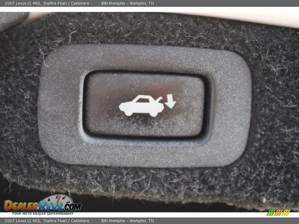 2007 Lexus LS 460 Starfire Pearl / Cashmere Photo #35