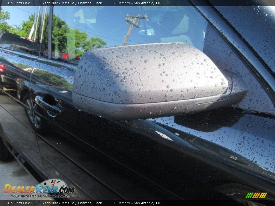 2015 Ford Flex SE Tuxedo Black Metallic / Charcoal Black Photo #4