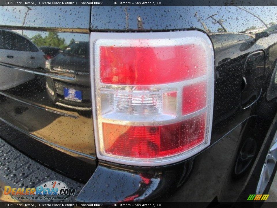 2015 Ford Flex SE Tuxedo Black Metallic / Charcoal Black Photo #8