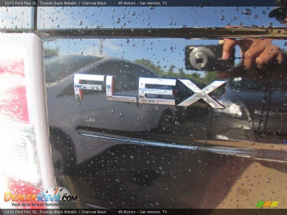 2015 Ford Flex SE Tuxedo Black Metallic / Charcoal Black Photo #11