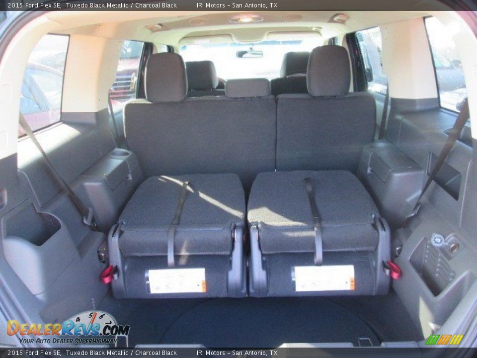 2015 Ford Flex SE Tuxedo Black Metallic / Charcoal Black Photo #13
