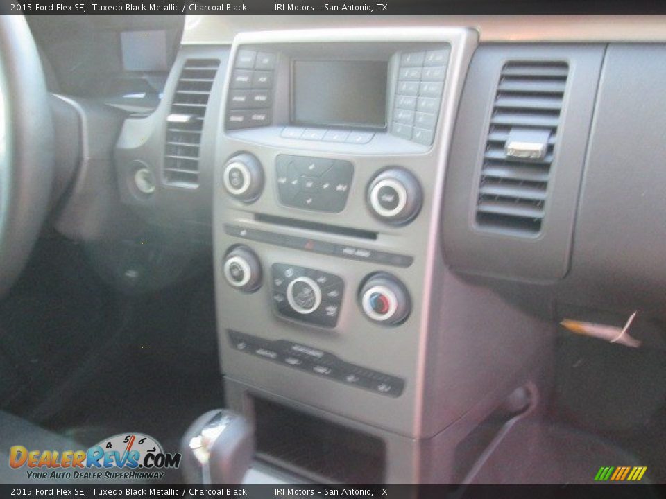 2015 Ford Flex SE Tuxedo Black Metallic / Charcoal Black Photo #19