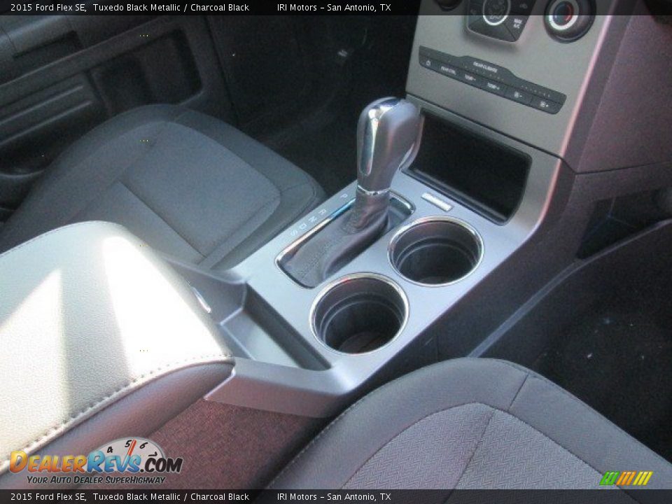 2015 Ford Flex SE Tuxedo Black Metallic / Charcoal Black Photo #20