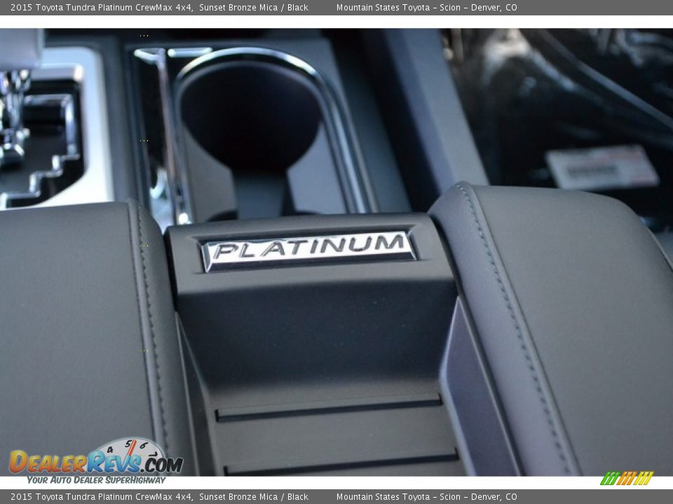 2015 Toyota Tundra Platinum CrewMax 4x4 Sunset Bronze Mica / Black Photo #8