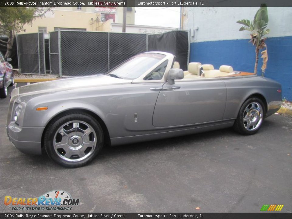 2009 Rolls-Royce Phantom Drophead Coupe Jubilee Silver / Creme Photo #1