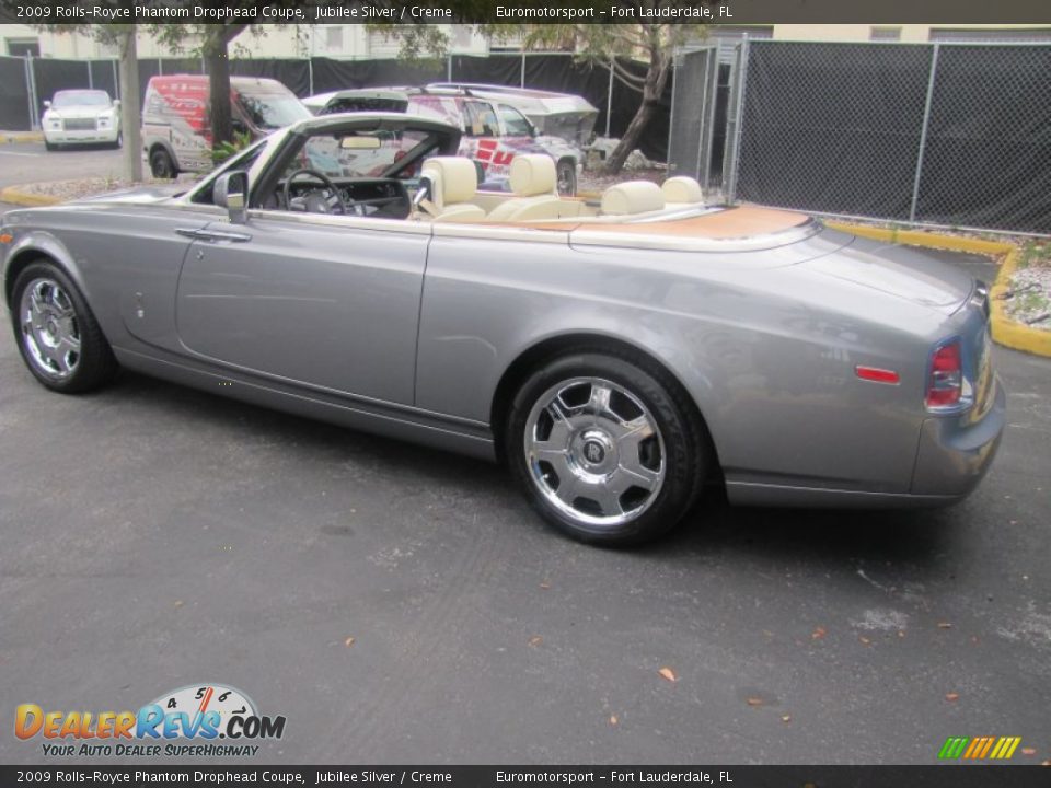 2009 Rolls-Royce Phantom Drophead Coupe Jubilee Silver / Creme Photo #3