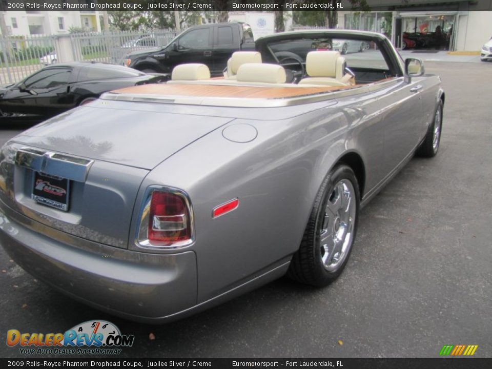 2009 Rolls-Royce Phantom Drophead Coupe Jubilee Silver / Creme Photo #4