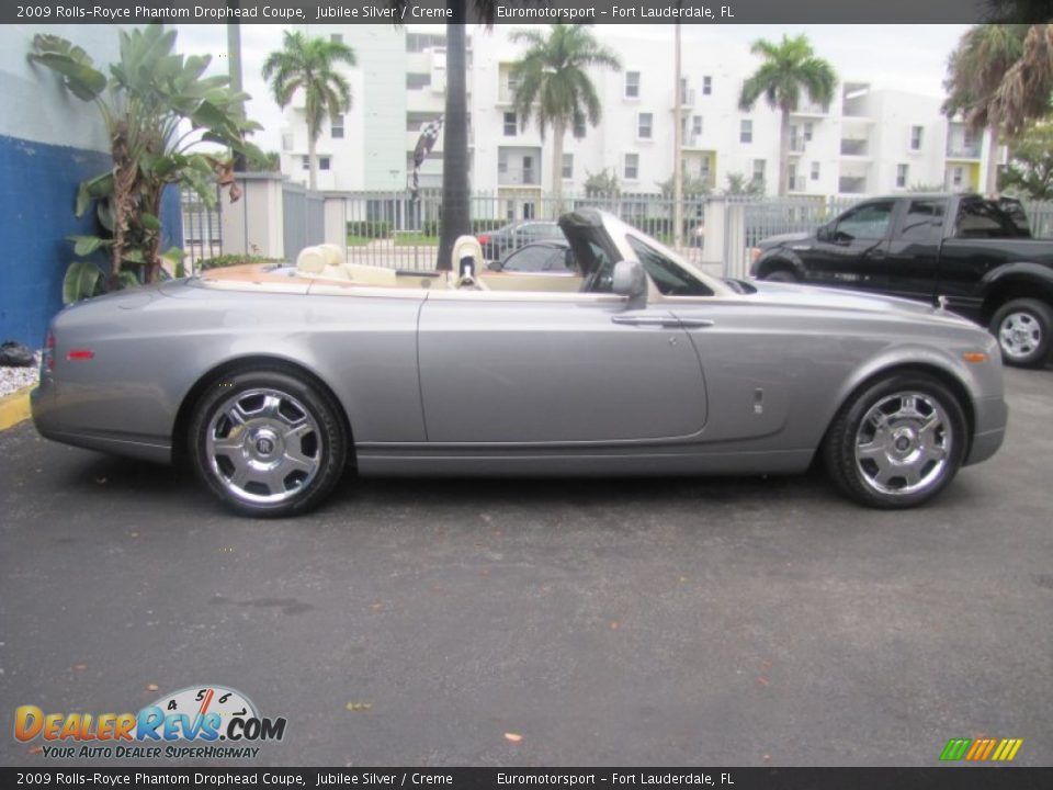 2009 Rolls-Royce Phantom Drophead Coupe Jubilee Silver / Creme Photo #5