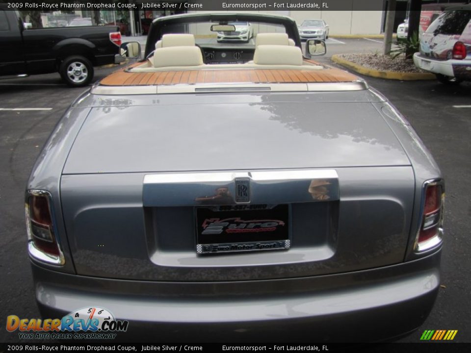 2009 Rolls-Royce Phantom Drophead Coupe Jubilee Silver / Creme Photo #7