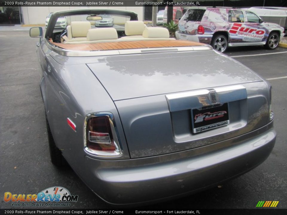 2009 Rolls-Royce Phantom Drophead Coupe Jubilee Silver / Creme Photo #8