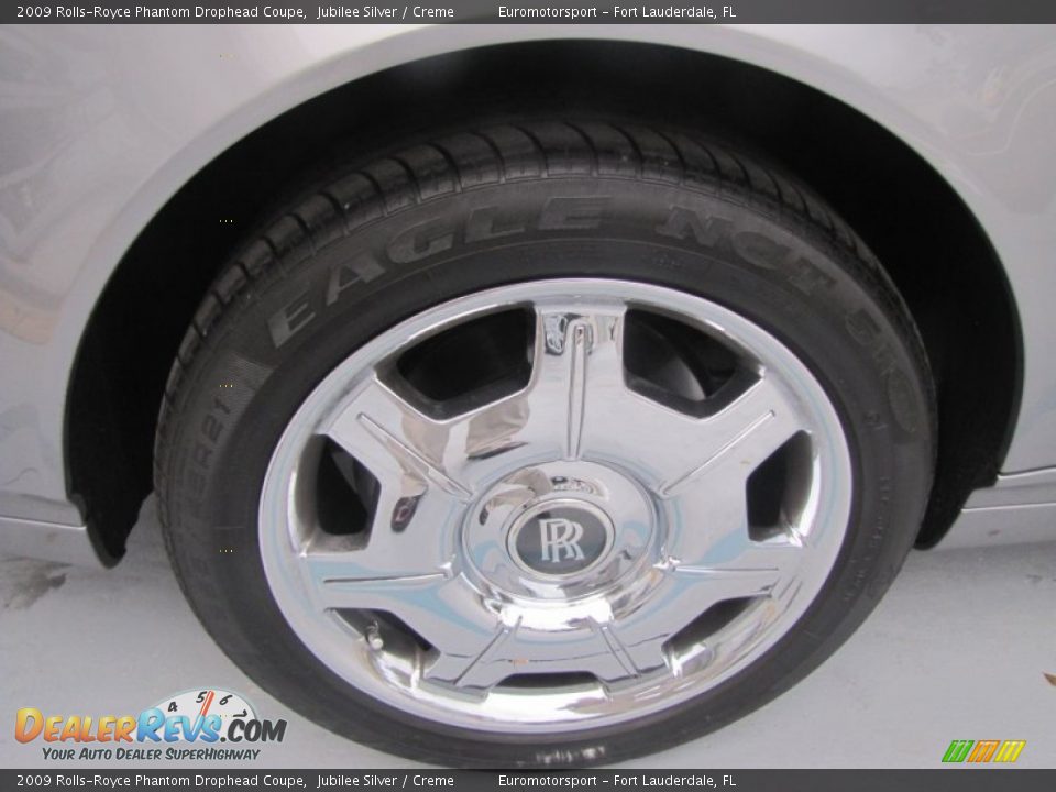 2009 Rolls-Royce Phantom Drophead Coupe Jubilee Silver / Creme Photo #16