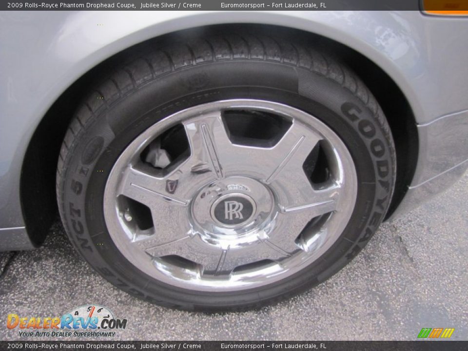2009 Rolls-Royce Phantom Drophead Coupe Jubilee Silver / Creme Photo #17