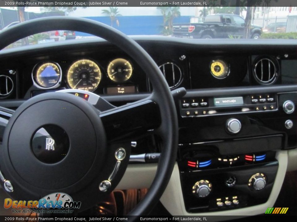 2009 Rolls-Royce Phantom Drophead Coupe Jubilee Silver / Creme Photo #19