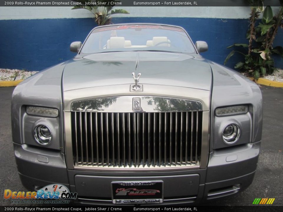 2009 Rolls-Royce Phantom Drophead Coupe Jubilee Silver / Creme Photo #21