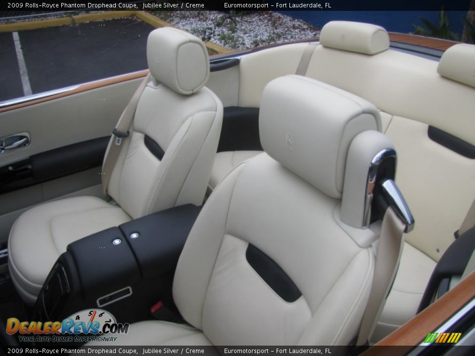 2009 Rolls-Royce Phantom Drophead Coupe Jubilee Silver / Creme Photo #23