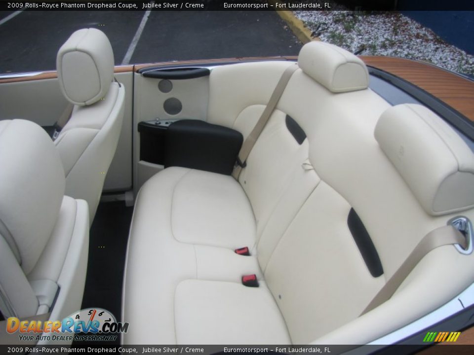 2009 Rolls-Royce Phantom Drophead Coupe Jubilee Silver / Creme Photo #24