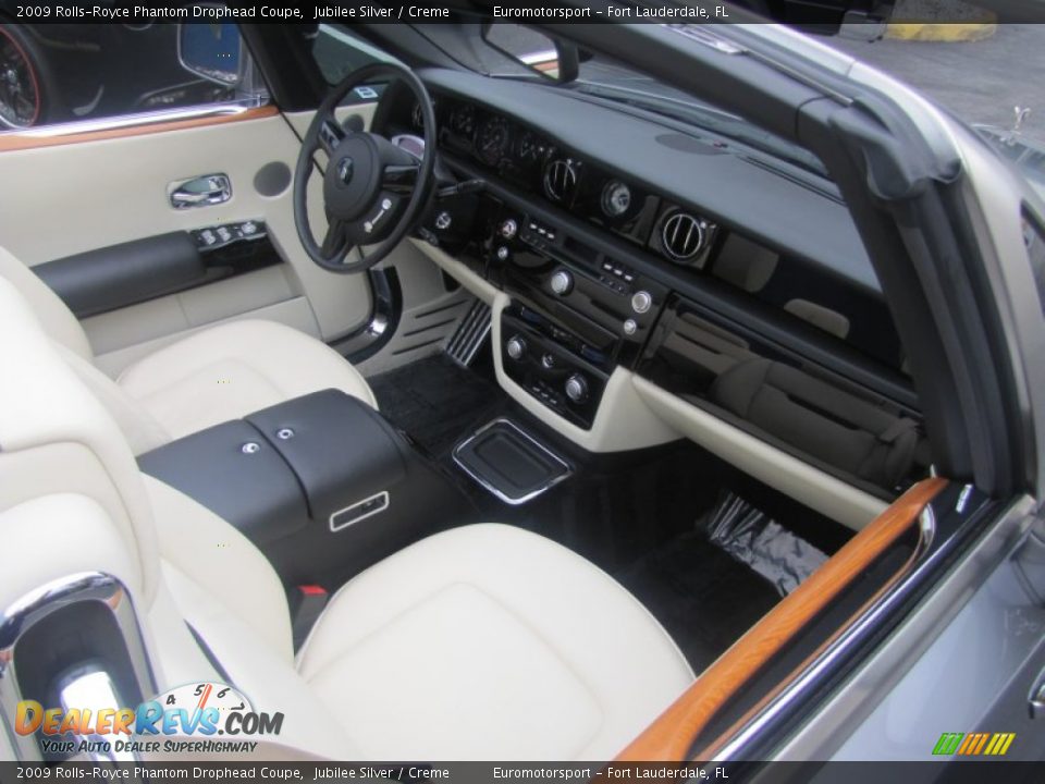 2009 Rolls-Royce Phantom Drophead Coupe Jubilee Silver / Creme Photo #25
