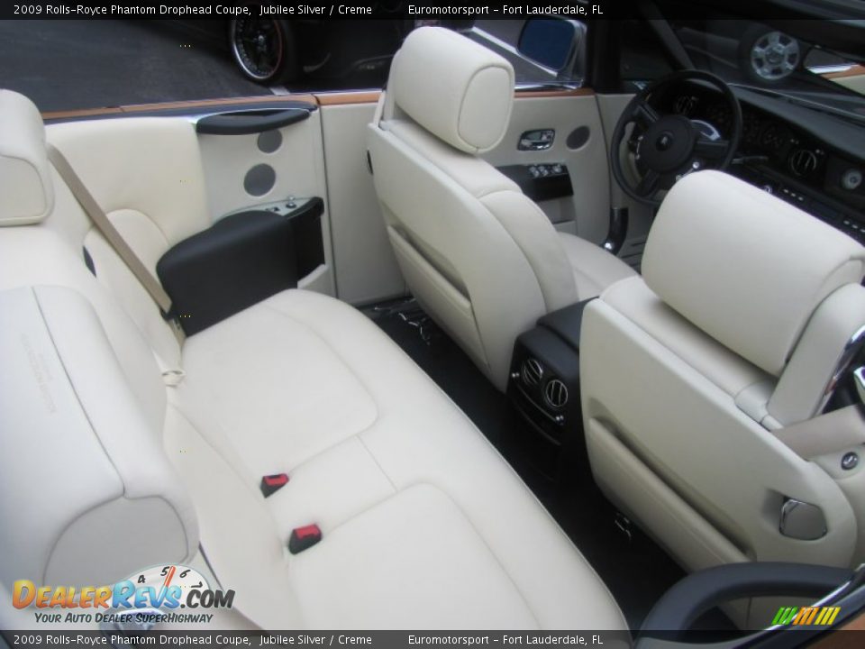 2009 Rolls-Royce Phantom Drophead Coupe Jubilee Silver / Creme Photo #26