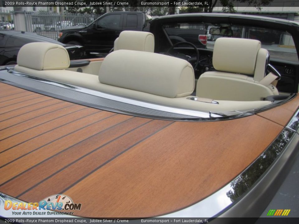 2009 Rolls-Royce Phantom Drophead Coupe Jubilee Silver / Creme Photo #27