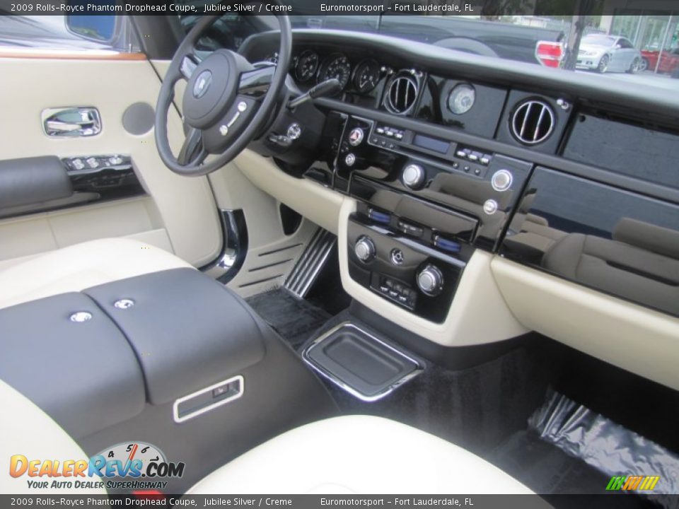 2009 Rolls-Royce Phantom Drophead Coupe Jubilee Silver / Creme Photo #28