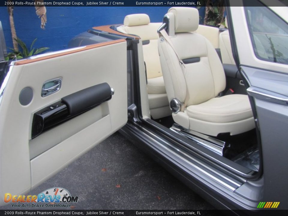 2009 Rolls-Royce Phantom Drophead Coupe Jubilee Silver / Creme Photo #29