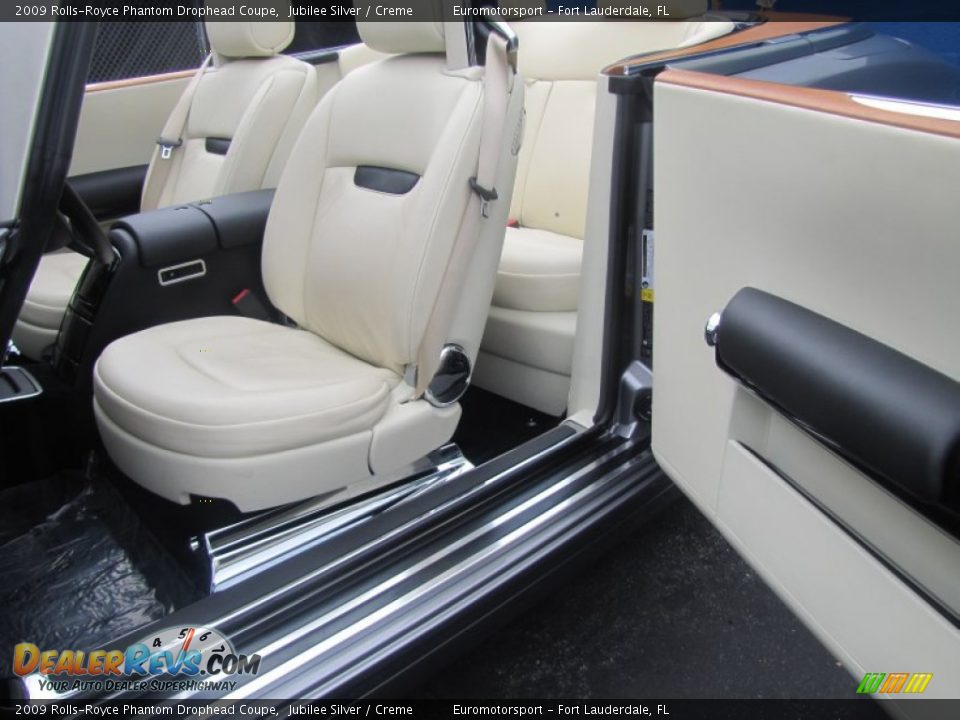 2009 Rolls-Royce Phantom Drophead Coupe Jubilee Silver / Creme Photo #30